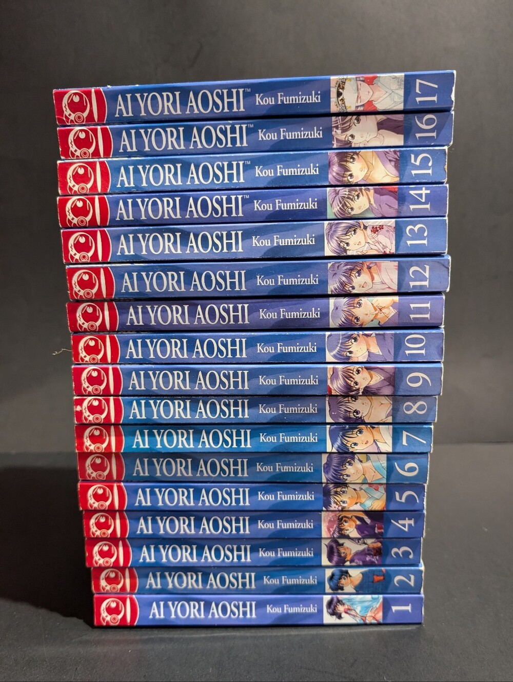 Ai Yori Aoshi Manga Complete Set Volumes 1-17 English Kou Fumizuki Tokyopop